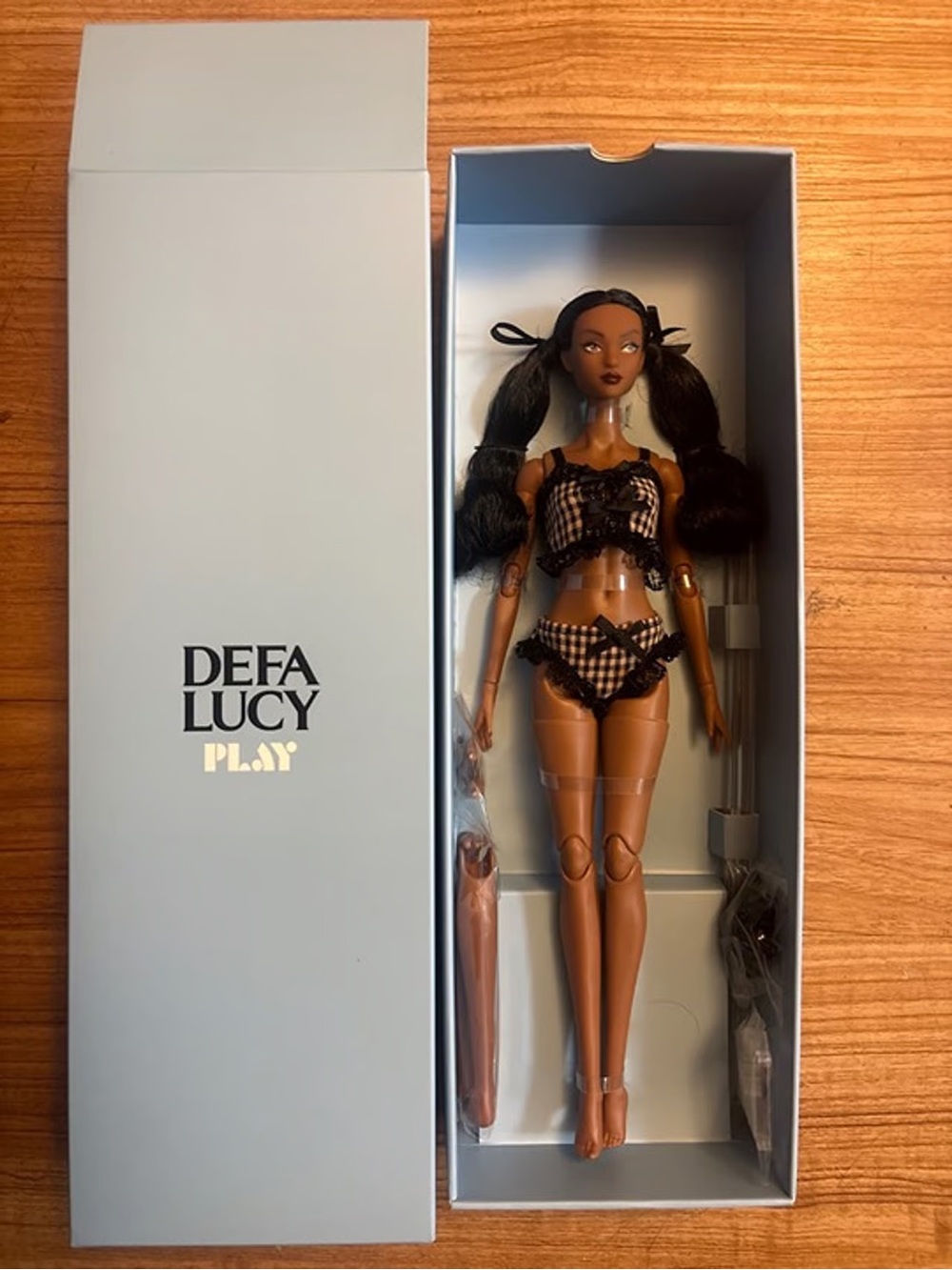 Defa Lucy Play Black Fashion Doll
